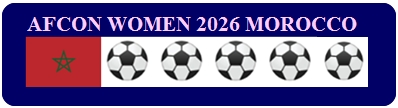 AFCON Women 2026 (WAFCON 2026) Football Fan Spreadsheet